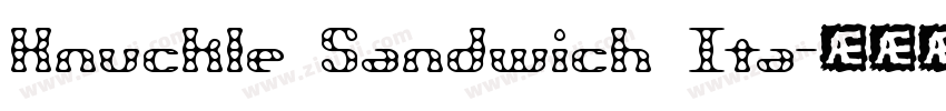 Knuckle Sandwich Ita字体转换